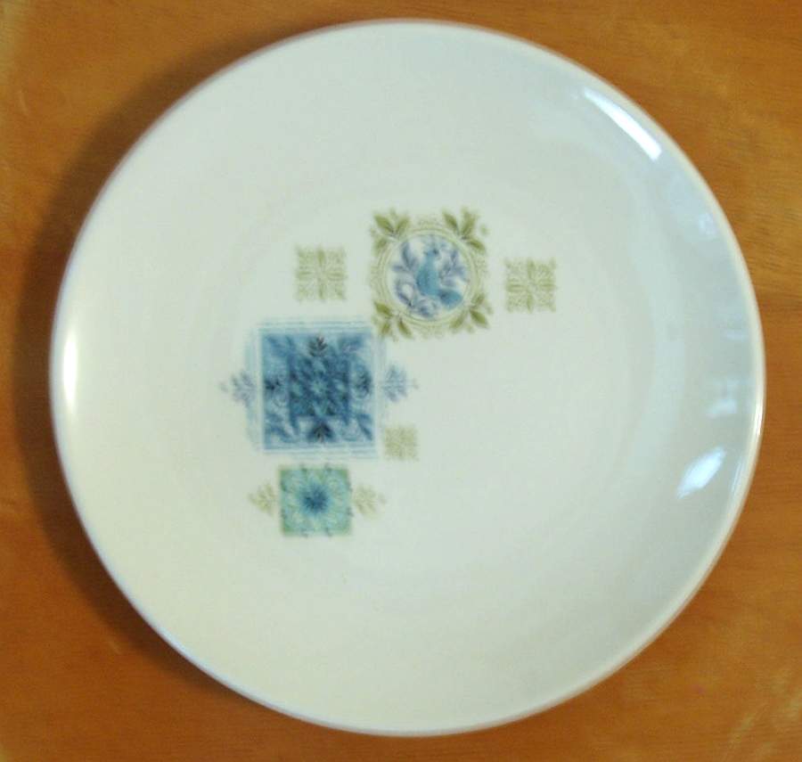 Fabrique Bread & Butter Plate by Taylor, Smith & Taylor (Ts&T)-1