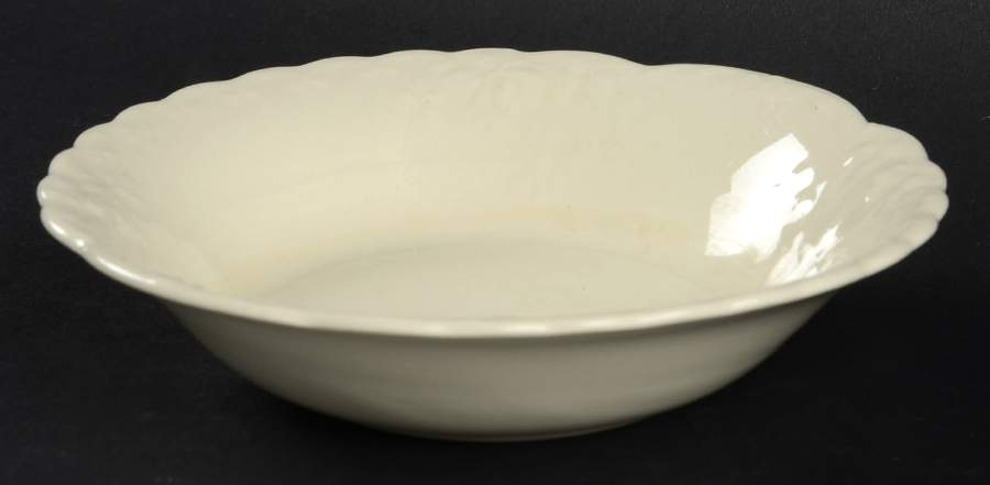 Fairway White Fruit/Dessert (Sauce) Bowl by Taylor, Smith & Taylor (Ts&T)-1