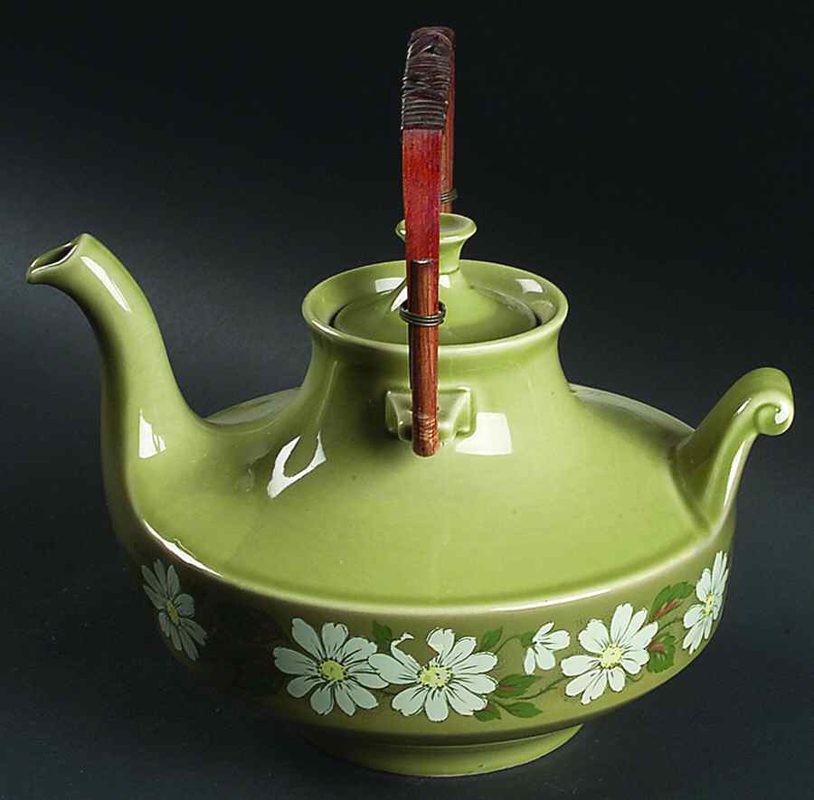 Flor Del Sol Teapot & Lid by Taylor, Smith & Taylor (Ts&T)-1