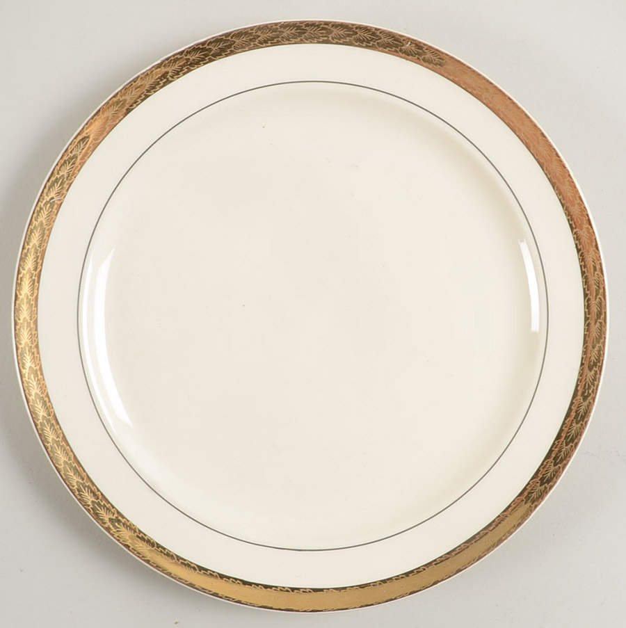 Golden Jubilee Salad Plate by Taylor, Smith & Taylor (Ts&T)-1
