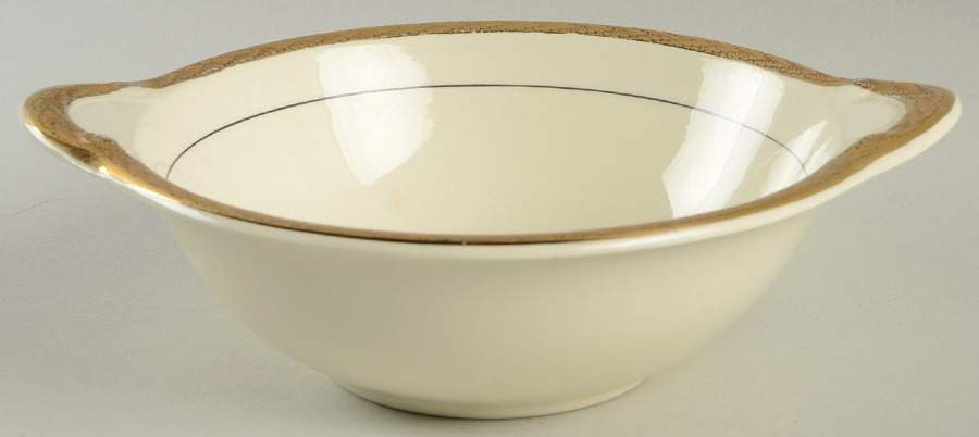 Golden Jubilee Lugged Soup Bowl by Taylor, Smith & Taylor (Ts&T)-1