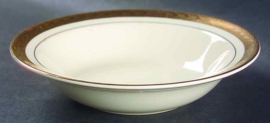 Golden Jubilee Rim Fruit/Dessert (Sauce) Bowl by Taylor, Smith & Taylor (Ts&T)-1