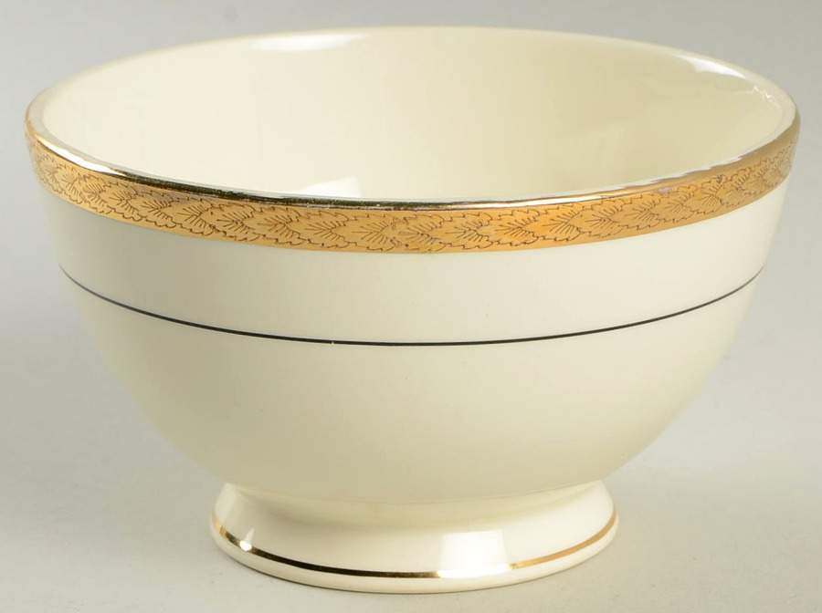 Golden Jubilee Cranberry Bowl by Taylor, Smith & Taylor (Ts&T)-1