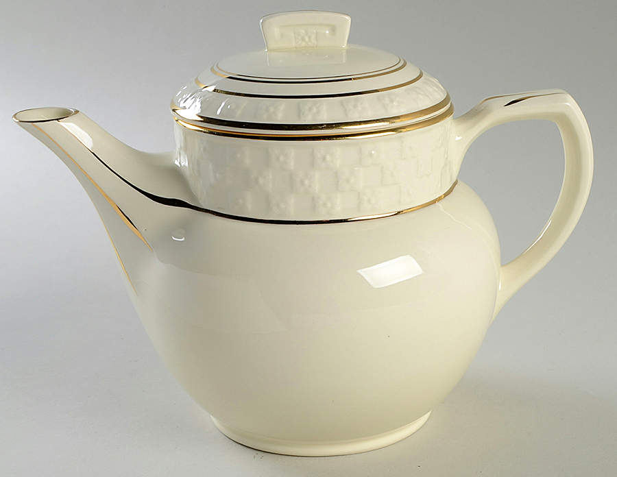 Golden Jubilee Teapot & Lid by Taylor, Smith & Taylor (Ts&T)-1