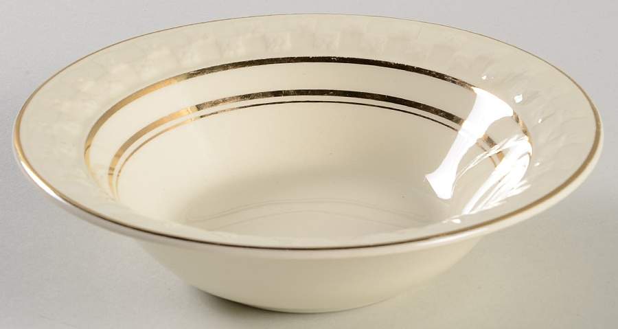 Golden Jubilee Rim Fruit/Dessert (Sauce) Bowl by Taylor, Smith & Taylor (Ts&T)-1