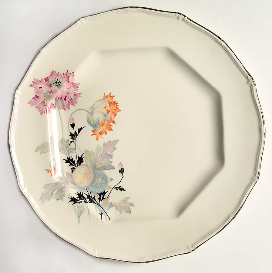 Heathertone Luncheon Plate by Taylor, Smith & Taylor (Ts&T)-1