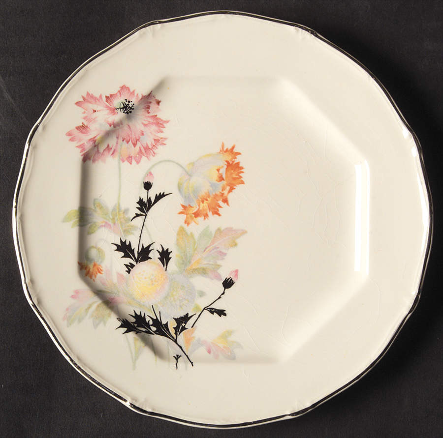 Heathertone Bread & Butter Plate by Taylor, Smith & Taylor (Ts&T)-1