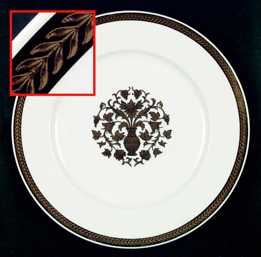 Heirloom Dinner Plate by Taylor, Smith & Taylor (Ts&T)-1