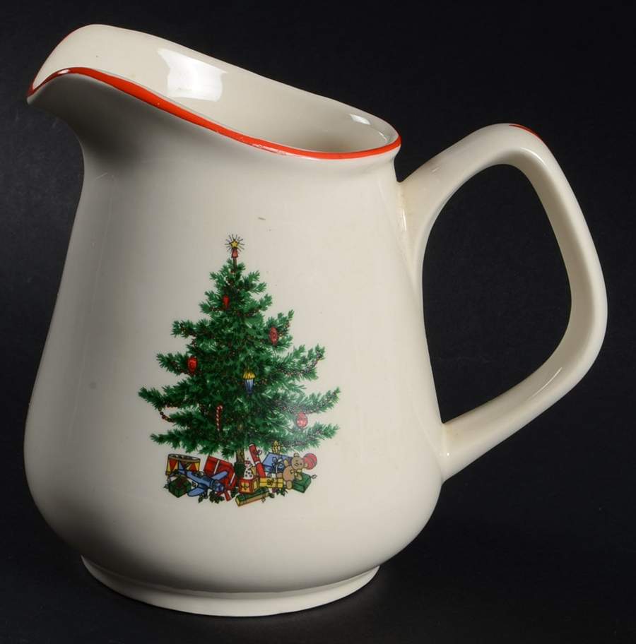 Holly and Spruce (Red Trim) 24 Oz Pitcher by Taylor, Smith & Taylor (Ts&T)-1