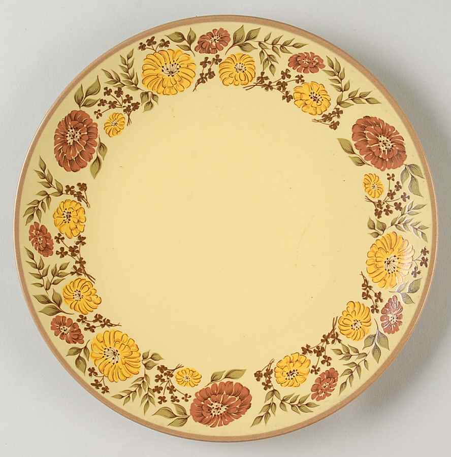 Indian Summer Salad Plate by Taylor, Smith & Taylor (Ts&T)-1