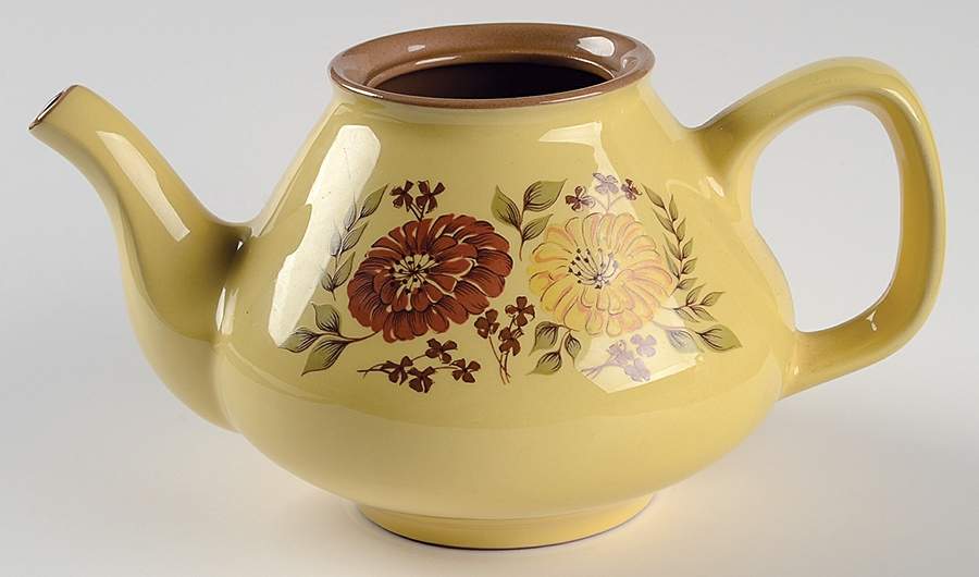 Indian Summer Teapot No Lid by Taylor, Smith & Taylor (Ts&T)-1