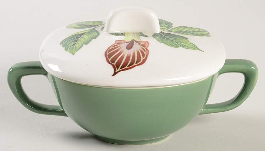 King O'Dell Sugar Bowl & Lid by Taylor, Smith & Taylor (Ts&T)-1