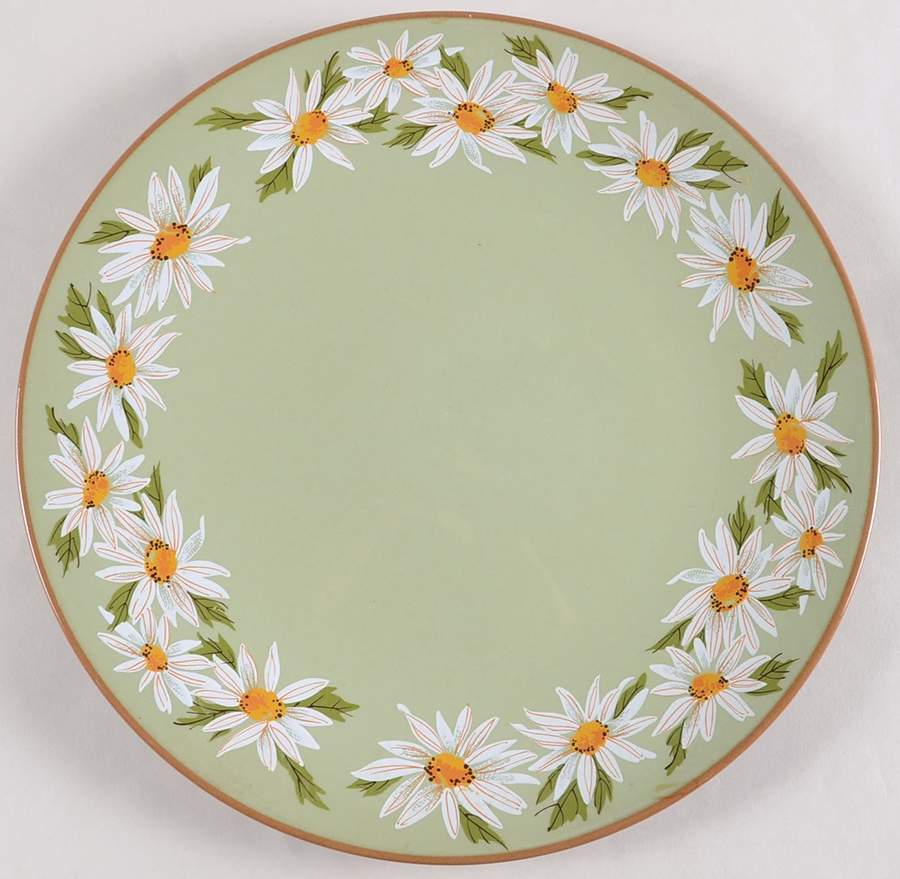 Lazy Daisy Dinner Plate by Taylor, Smith & Taylor (Ts&T)-1