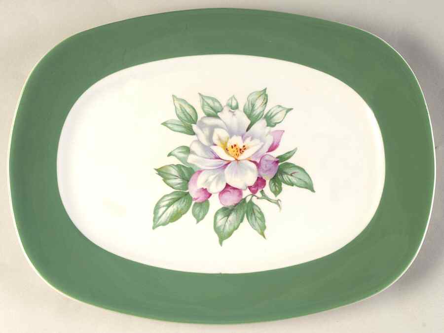 Lady Helen 11" Oval Serving Platter by Taylor, Smith & Taylor (Ts&T)-1
