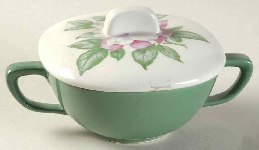Lady Helen Sugar Bowl & Lid by Taylor, Smith & Taylor (Ts&T)-1