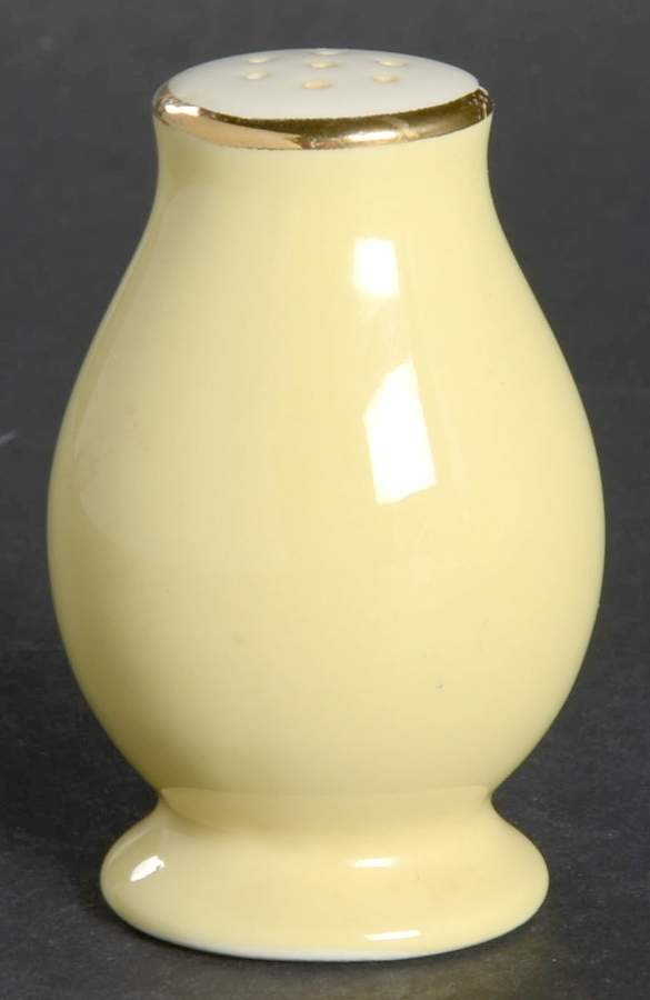 Leaf O'Gold(Gold Trim) Pepper Shaker by Taylor, Smith & Taylor (Ts&T)-1