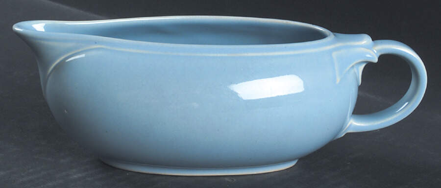 Luray Pastels Windsor Blue Open Sauce Boat by Taylor, Smith & Taylor (Ts&T)-1