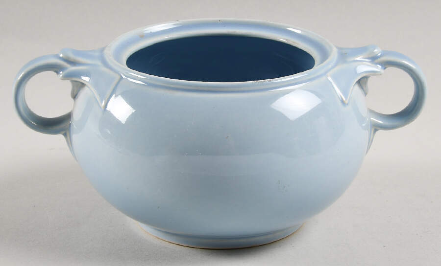 Luray Pastels Windsor Blue Sugar Bowl No Lid by Taylor, Smith & Taylor (Ts&T)-1