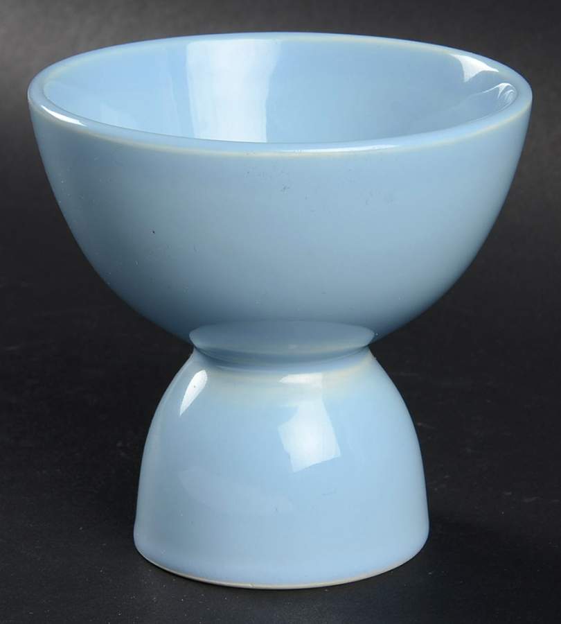 Luray Pastels Windsor Blue Double Egg Cup by Taylor, Smith & Taylor (Ts&T)-1