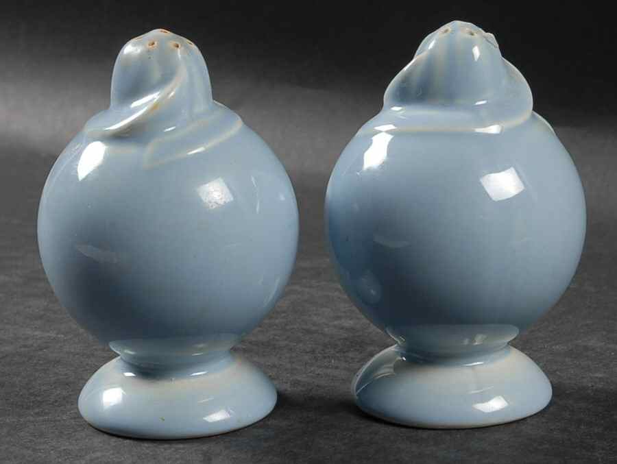 Luray Pastels Windsor Blue Salt & Pepper Set by Taylor, Smith & Taylor (Ts&T)-1