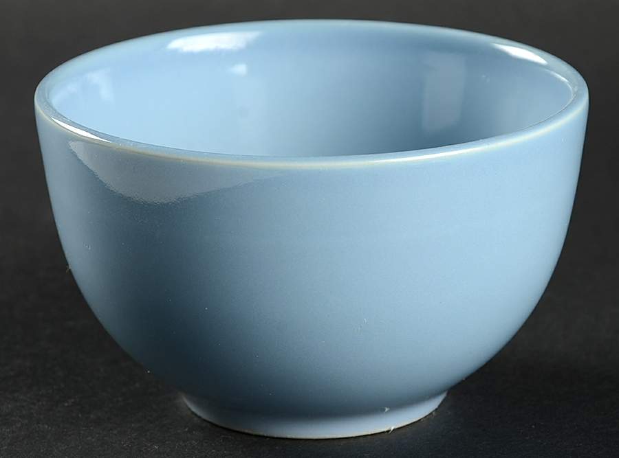 Luray Pastels Windsor Blue Sugar Bowl No Lid by Taylor, Smith & Taylor (Ts&T)-1