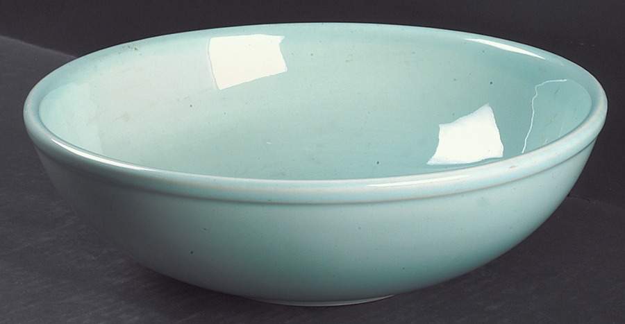 Luray Pastels Surf Green 10" Large Salad Serving Bowl by Taylor, Smith & Taylor (Ts&T)-1