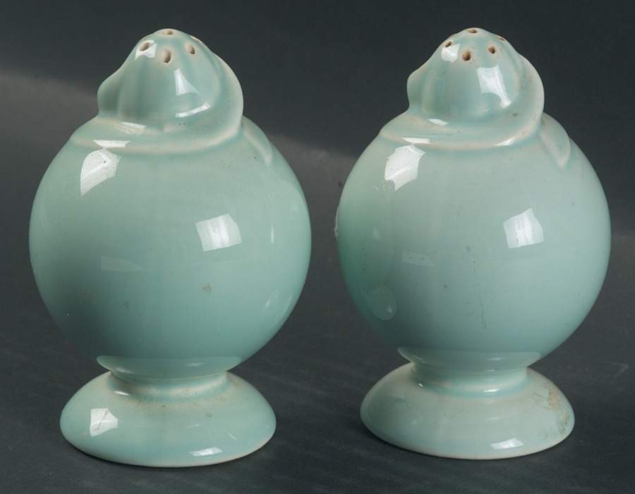 Luray Pastels Surf Green Salt & Pepper Set by Taylor, Smith & Taylor (Ts&T)-1