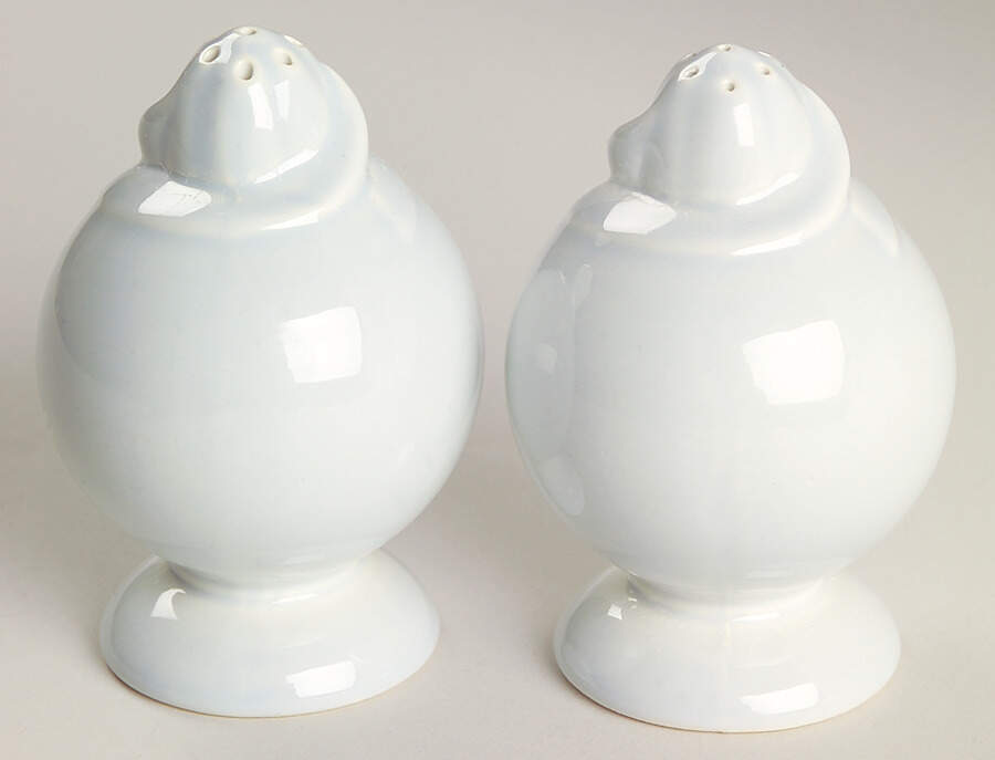 Luray Pastels Chatham Grey Salt & Pepper Set by Taylor, Smith & Taylor (Ts&T)-1