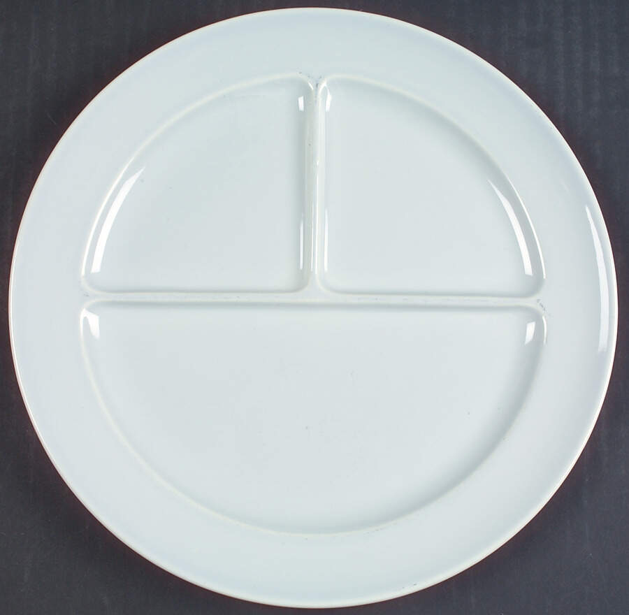Luray Pastels Chatham Grey Grill Plate by Taylor, Smith & Taylor (Ts&T)-1
