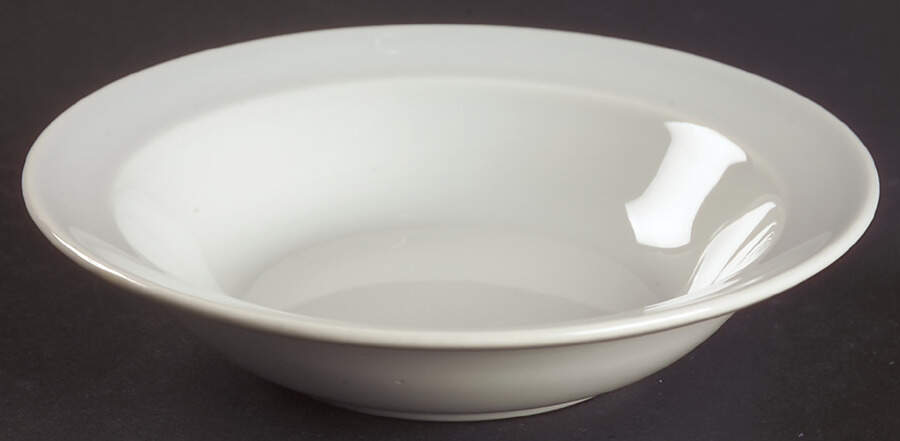 Luray Pastels Chatham Grey Rim Fruit/Dessert (Sauce) Bowl by Taylor, Smith & Taylor (Ts&T)-1
