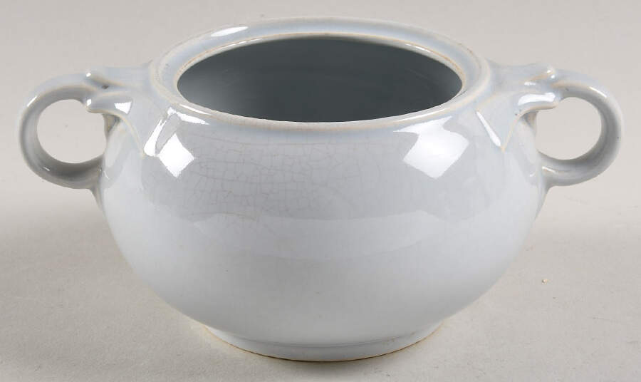 Luray Pastels Chatham Grey Sugar Bowl No Lid by Taylor, Smith & Taylor (Ts&T)-1