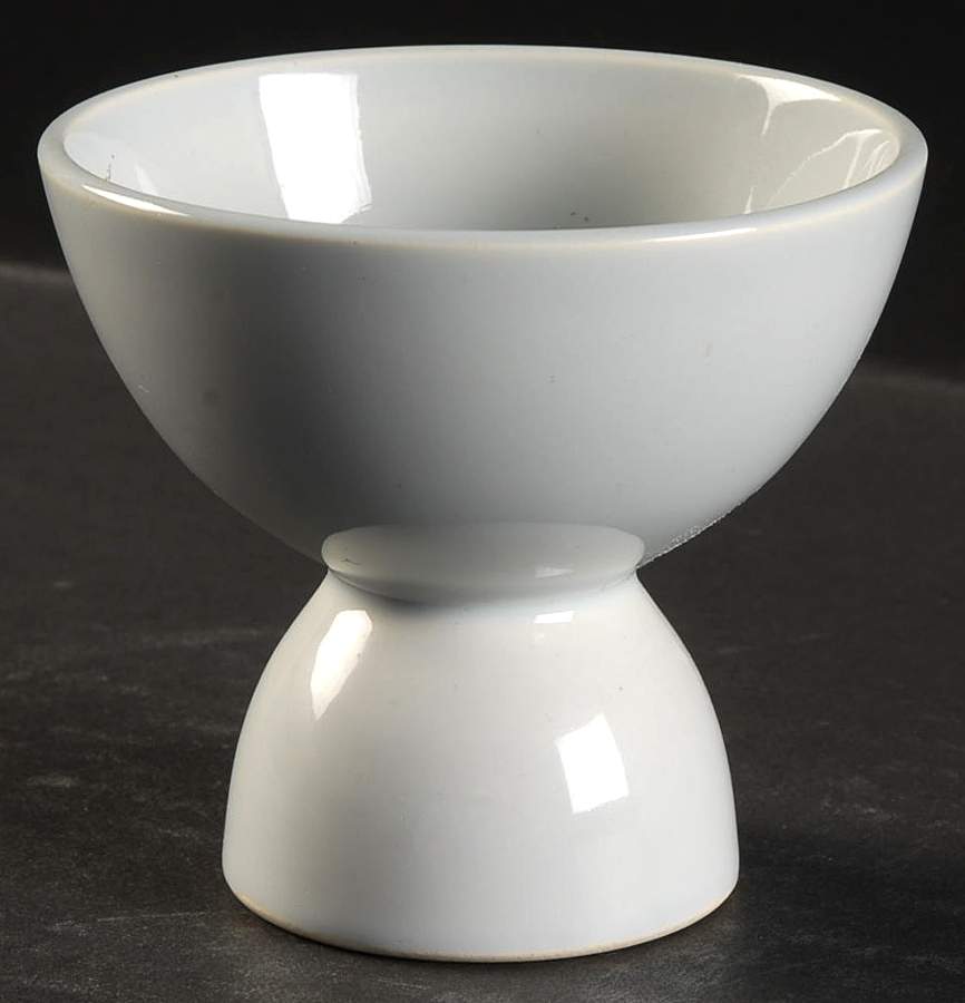 Luray Pastels Chatham Grey Double Egg Cup by Taylor, Smith & Taylor (Ts&T)-1