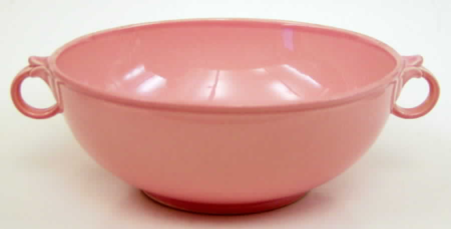 Luray Pastels Sharon Pink 1.25 Qt Round Casserole No Lid by Taylor, Smith & Taylor (Ts&T)-1