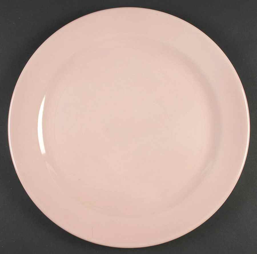 Luray Pastels Sharon Pink 14" Chop Plate (Round Platter) by Taylor, Smith & Taylor (Ts&T)-1