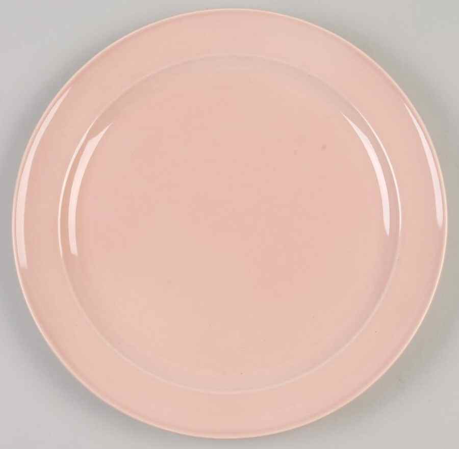 Luray Pastels Sharon Pink Luncheon Plate by Taylor, Smith & Taylor (Ts&T)-1