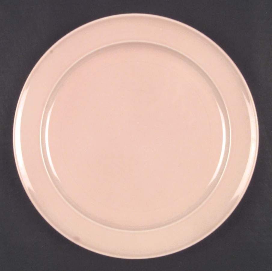 Luray Pastels Sharon Pink Dinner Plate by Taylor, Smith & Taylor (Ts&T)-1