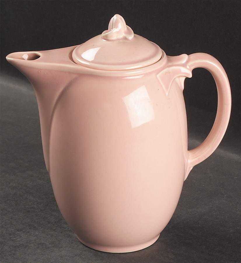 Luray Pastels Sharon Pink Mini Coffee Pot & Lid by Taylor, Smith & Taylor (Ts&T)-1