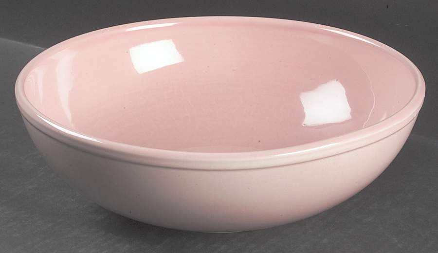Luray Pastels Sharon Pink 10" Large Salad Serving Bowl by Taylor, Smith & Taylor (Ts&T)-1