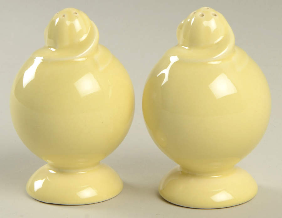 Luray Pastels Persian Cream Yellow Salt & Pepper Set by Taylor, Smith & Taylor (Ts&T)-1
