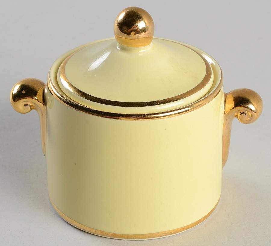 Luray Pastels Persian Cream Yellow Sugar Base for Chocolate Set by Taylor, Smith & Taylor (Ts&T)-1