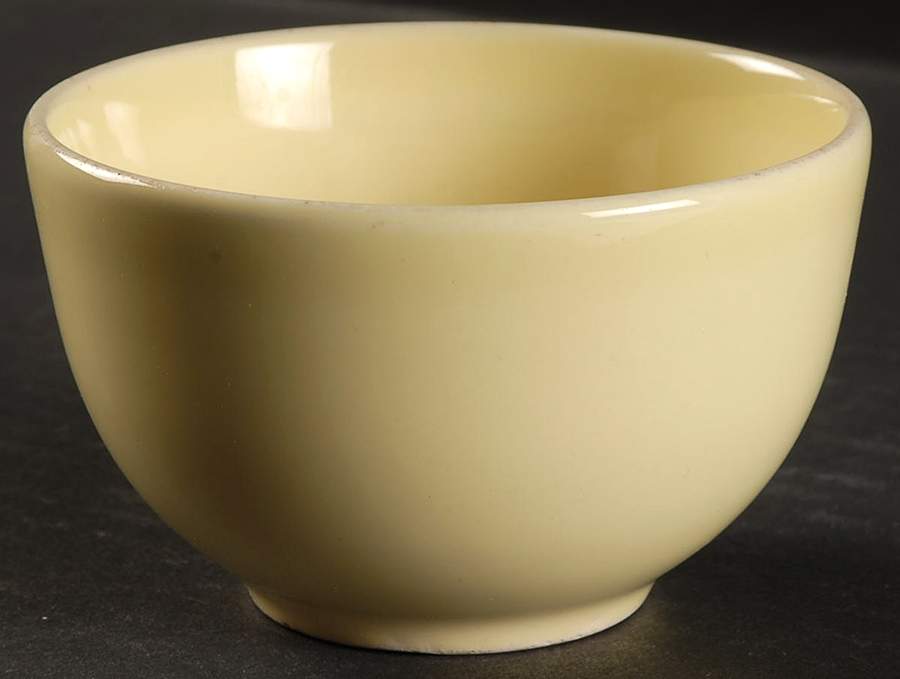 Luray Pastels Persian Cream Yellow Sugar Bowl No Lid by Taylor, Smith & Taylor (Ts&T)-1