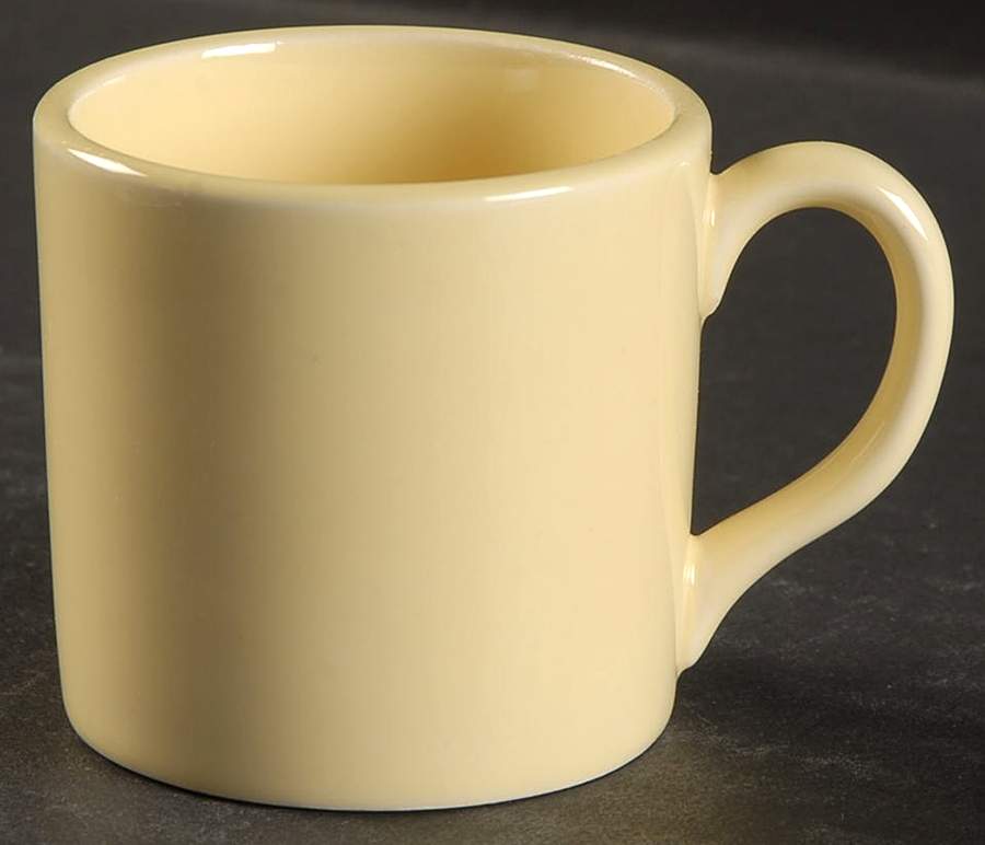 Luray Pastels Persian Cream Yellow Chocolate Cup by Taylor, Smith & Taylor (Ts&T)-1