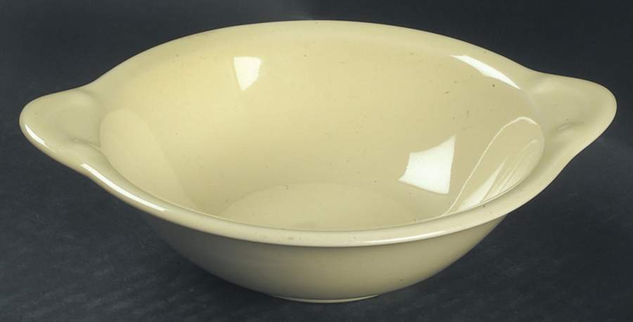 Luray Pastels Persian Cream Yellow Lugged Soup Bowl by Taylor, Smith & Taylor (Ts&T)-1