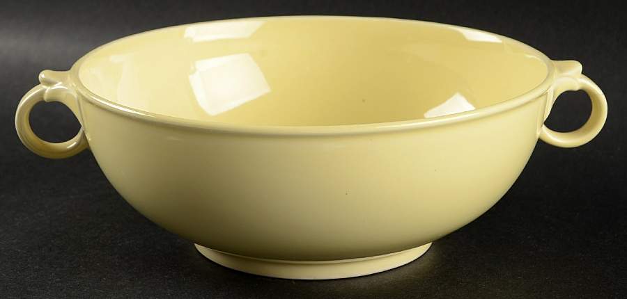 Luray Pastels Persian Cream Yellow 1.25 Qt Round Casserole No Lid by Taylor, Smith & Taylor (Ts&T)-1