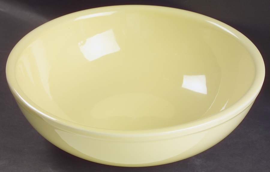 Luray Pastels Persian Cream Yellow 10" Large Salad Serving Bowl by Taylor, Smith & Taylor (Ts&T)-1
