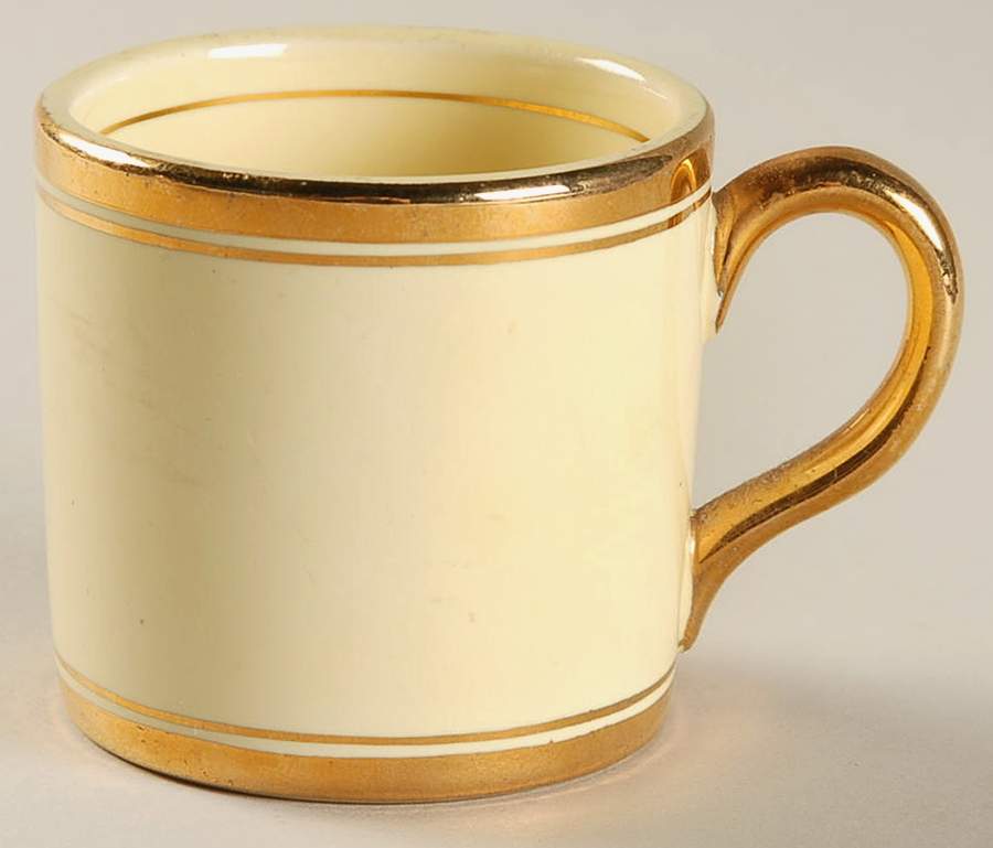 Luray Pastels Persian Cream Yellow Chocolate Cup by Taylor, Smith & Taylor (Ts&T)-1