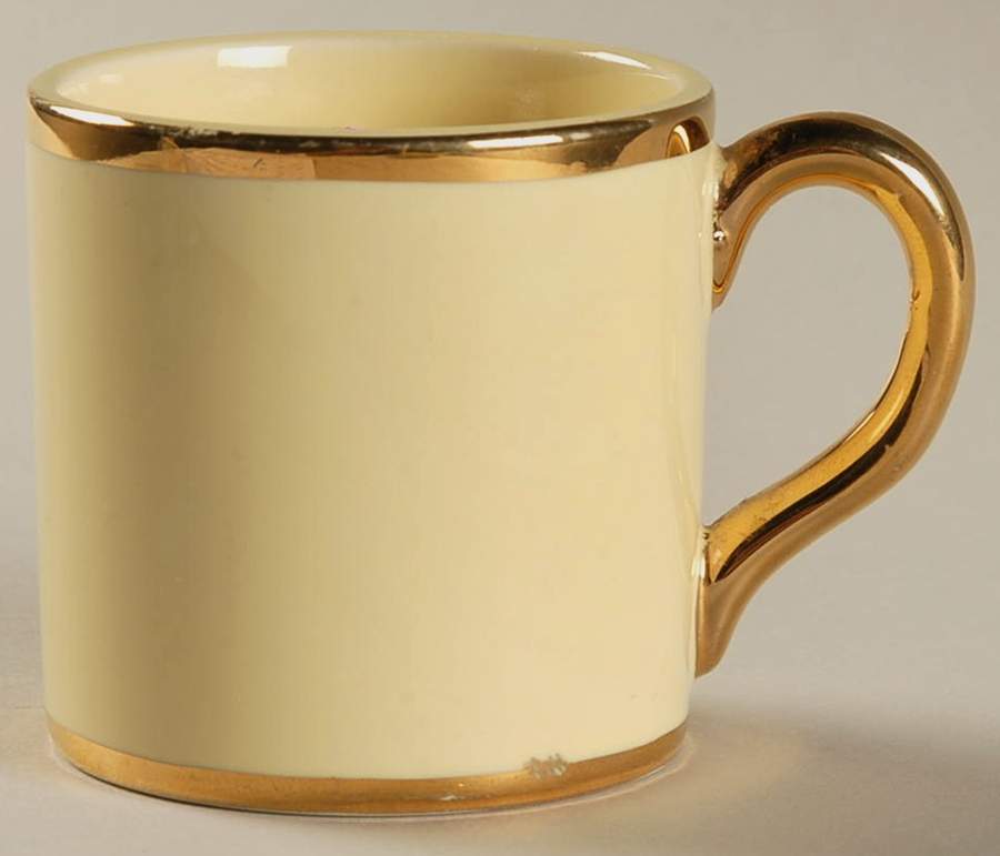 Luray Pastels Persian Cream Yellow Chocolate Cup by Taylor, Smith & Taylor (Ts&T)-1
