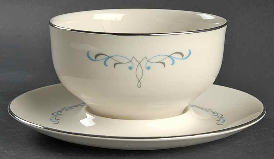 Masterpiece Gravy Boat & Underplate by Taylor, Smith & Taylor (Ts&T)-1