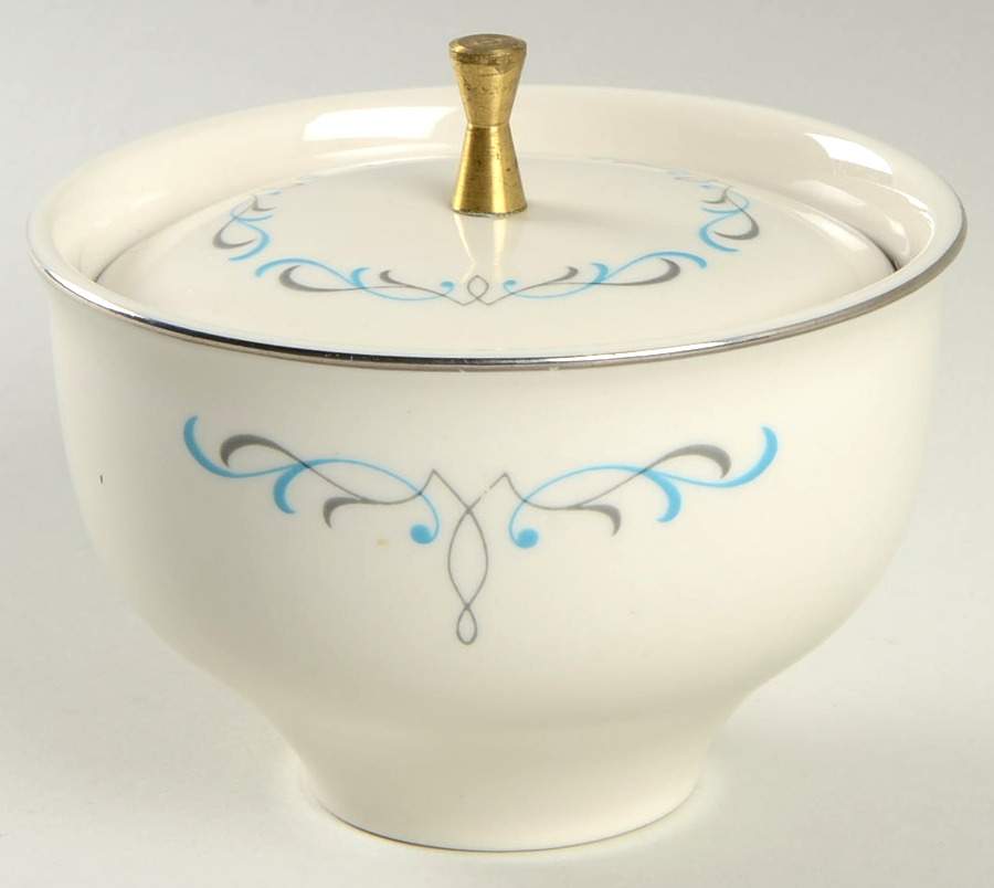 Masterpiece Sugar Bowl & Lid by Taylor, Smith & Taylor (Ts&T)-1