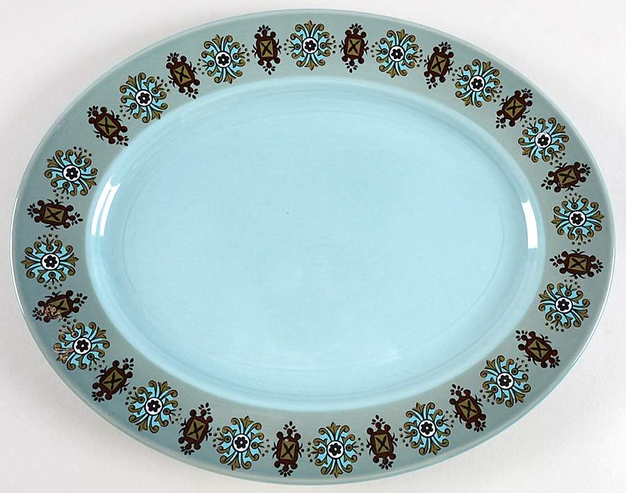 Matador 13" Oval Serving Platter by Taylor, Smith & Taylor (Ts&T)-1